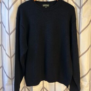 Orvis Men's Crewneck Sweater - Navy